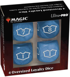 Набір кубиків Ultra Pro для гри Магія Збору 22 мм 4 шт Синій (0074427186050) - зображення 1