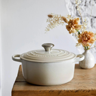 Каструля Le Creuset Signature meringue з кришкою 5.3 л (21177267164430) - зображення 6