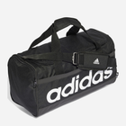 Спортивна сумка тканинна Adidas Linear Duffel M HT4743 Чорна (4066751024999) - зображення 3