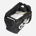 Спортивна сумка тканинна Adidas Linear Duffel M HT4743 Чорна (4066751024999) - зображення 4