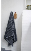 Рушник Omhu Striped Velour Organic Cotton Grey 70 x 140 см (470140025) - зображення 7
