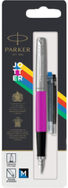 Ручка пір'яна Parker Jotter 17 Plastic Pink CT FP M блістер (2096860) - зображення 1