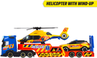 Ігровий набір Dickie Toys Транспортер рятувальних служб (203717005) - зображення 8