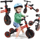 Трехколесный велосипед беговел Ikonka Trike Fix 3в1 велобег 3в1 Красный