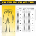 Брюки M-Tac Army Gen.II NYCO Extreme Multicam Размер 28/32 - изображение 9