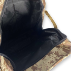 Тактичний рюкзак, 40 л, один відділ, дві фронтальні кишені, розмір: 55*40*17 см, коричневий піксель - изображение 2