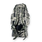 Тактично-туристичний рюкзак з розширенням, 90 л, розмір: 90(75)*40*25 см, сіро-зеленый піксель - изображение 3