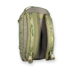Рюкзак тактичний, 30 л, 1 відділення, 2 внутрішні кармани, кріплення Molle, розмір 53*30*20, хакі - зображення 6