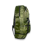 Рюкзак тактичний, туристичний TR50 з розширенням 1відділ бокові кишені, роз.53(63)х35х18см хакі - изображение 4