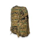 Рюкзак тактичний армійський 6040 два відділення кріплення Molle бокові кишені розмір 50*30*15, піксель - изображение 7