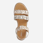Жіночі сандалі Geox D25SDA000CF-CB5H8 38 24.7 см Сріблястий/Рожеве золото (8050036578167) - зображення 4