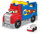 Ciężarówka Mattel Mega Bloks Build & Race Rig z dźwiękiem i samochodem wyścigowym (0887961659481) - obraz 3