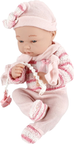 Lalka bobas Pure Baby z kocem i smoczkiem 25 cm (5904335886818) - obraz 4