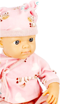 Lalka bobas JQ Baby w różowym kostiumie z kapeluszem 30 cm (5908275185079) - obraz 3