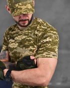 Тактический костюм 3в1 штаны+футболка+кепка 3XL пиксель (87213) - изображение 7