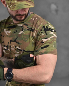Тактический костюм 3в1 штаны+футболка+кепка M мультикам (87212) - изображение 4