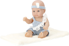 Lalka bobas Pure Baby z niebieską opaską na głowę 30 cm (5904335849080) - obraz 3