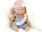 Lalka bobas Pure Baby z niebieską opaską na głowę 30 cm (5904335849080) - obraz 4