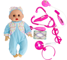 Пупс Mega Creative Little Baby Лікар з аксесуарами 35 см (5908275184768) - зображення 5