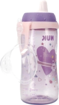 Кружка-непроливайка Nuk First Choice Kiddy Cup Night Фіолетова 300 мл (4008600439929) - зображення 3