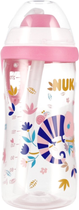 Kubek ze słomką Nuk First Choice Flexi Cup Różowy 300 ml (4008600439974) - obraz 2