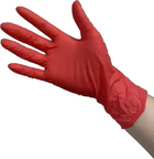Рукавички MediОk Garnet нітрилові розмір S 100 шт червоні - зображення 2
