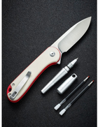 Комплект ніж складаний, ручка Civivi StellarQuill Pen & Button Lock Elementum II Knife Combo Gift Pack C23049 - зображення 6