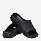 Жіночі шльопанці для пляжу Crocs Echo Slide 208170-001 37-38 Чорні (196265311798) - зображення 4