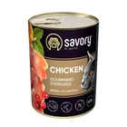 Корм Savory Cat Can Adult Sterilised 400 г