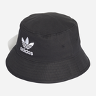 Дитяча бавовняна панама Adidas Bucket Hat AC AJ8995 51-53 см Чорна (4056559601867) - зображення 3
