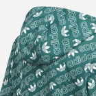 Bluza chłopięca rozpinana Adidas J TRF M Hoodie DH2695 128 cm Zielona (4059807149630) - obraz 4