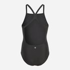 Dziecięcy strój kąpielowy jednoczęściowy na basen dla dziewczynki Adidas Big Logo Suit HS2213 128 cm Czarny (4066752817859) - obraz 6