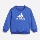 Дитячий спортивний костюм (світшот + штани) для хлопчика Adidas I Bos Jog Ft IB4767 74 см Синій (4066762227143) - зображення 2