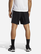 Спортивні шорти чоловічі Adidas TR-ES PIQ 3SHO IB8111 XL Чорні (4065432937078) - зображення 2