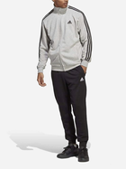 Спортивний костюм чоловічий Adidas 3S FT TT TS IC6748 L Сірий/Чорний (4066745378329) - зображення 1