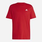 Koszulka męska bawełniana Adidas M SL SJ Tee IC9290 L Czerwona (4066745410142) - obraz 4