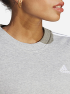 Світшот жіночий Adidas W 3S FT SWT IC9905 2XL Світло-сірий (4066752388090) - зображення 3