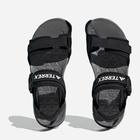 Sandały męskie trekkingowe adidas Terrex Cyprex Sandal HP8655 47 Czarne (4066749514402) - obraz 3