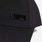 Кепка чоловіча Adidas Metal Badge Lightweight IB3245 58-60 Чорна (4066763562816) - зображення 3