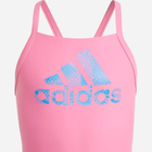 Strój kąpielowy jednoczęściowy dla dziewczynki Adidas Big Logo Suit IA5416 128 cm Różowy (4066761010180) - obraz 3