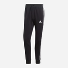 Спортивні штани чоловічі утеплені adidas Fleece 3-Stripes TapeЧервоні Cuff Pants IB4030 M-Short Чорні (4066762309986) - зображення 4