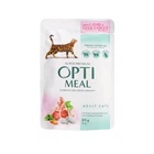 Влажный корм для кошек Optimeal с ягненком и овощами в желе 85 г