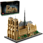 Zestaw klocków Lego Architecture Notre-Dame w Paryżu 4383 elementy (21061) - obraz 1