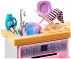 Меблі та аксесуари Mattel Barbie Кухня (194735095070) - зображення 5