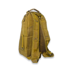 Тактичний рюкзак 6045 одне відділення фронтальні кишені бокові кишені додаткові кріплення роз.45*30*16 койот - изображение 6