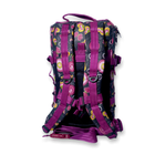 Тактичний, штурмовий рюкзак 16073 два відділи, 2 фронтальні кишені 25л, розмір 43*23*17 см фіолетовий - изображение 5