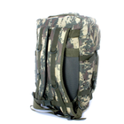 Тактичний рюкзак 18051-1 армійський два відділення фронтальні кишені 35л Розмір 50*30*23,камуфляж - изображение 5