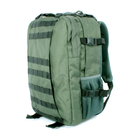 Тактичний рюкзак 600-01армійський 2відділення фронтальні кишені додаткові кріплення розмір 50*34*27зелений - изображение 7