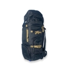 Тактичний, туристичний рюкзак T04 одне відділення фронтальні кишені, бокові кишені, розмір: 80*45*25см чорний - изображение 6