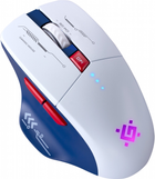 Бездротова ігрова миша Defender TISA GM-126 Bluetooth/Wireless White/Blue (4745090825428) - зображення 3
